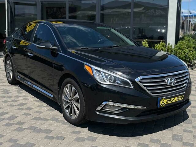 Чорний Хендай Соната, об'ємом двигуна 2.4 л та пробігом 151 тис. км за 10700 $, фото 1 на Automoto.ua
