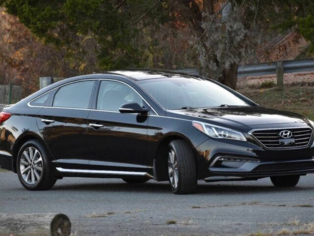Черный Хендай Соната, объемом двигателя 2.4 л и пробегом 78 тыс. км за 1900 $, фото 1 на Automoto.ua
