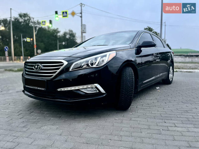 Черный Хендай Соната, объемом двигателя 2.36 л и пробегом 81 тыс. км за 12500 $, фото 1 на Automoto.ua