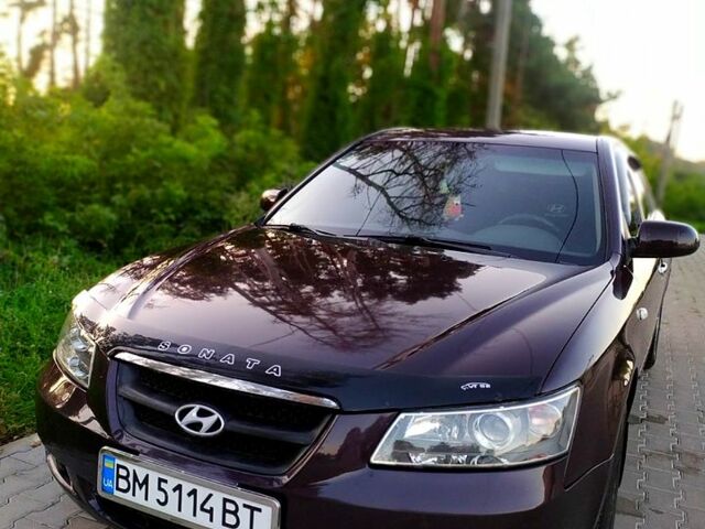 Коричневый Хендай Соната, объемом двигателя 2.4 л и пробегом 350 тыс. км за 4800 $, фото 1 на Automoto.ua