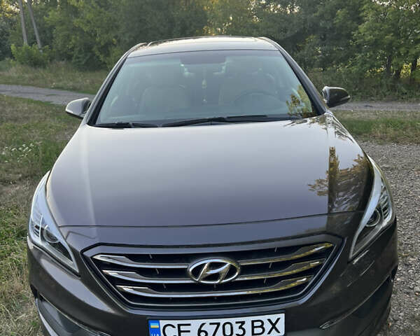 Коричневий Хендай Соната, об'ємом двигуна 2.4 л та пробігом 33 тис. км за 19712 $, фото 1 на Automoto.ua