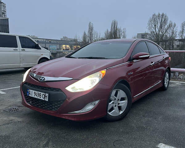 Красный Хендай Соната, объемом двигателя 2.4 л и пробегом 255 тыс. км за 9000 $, фото 1 на Automoto.ua