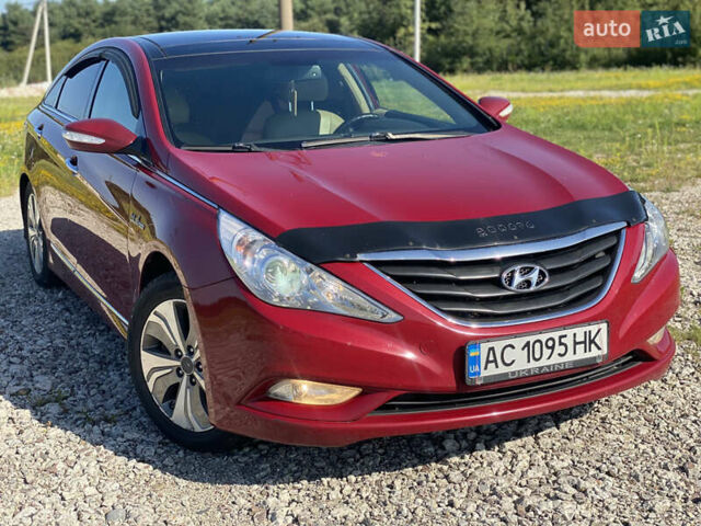 Красный Хендай Соната, объемом двигателя 2.36 л и пробегом 259 тыс. км за 9999 $, фото 1 на Automoto.ua