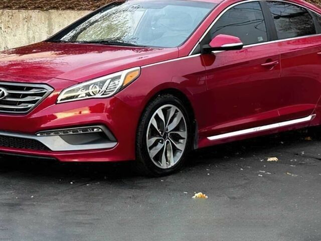 Червоний Хендай Соната, об'ємом двигуна 2 л та пробігом 52 тис. км за 6500 $, фото 1 на Automoto.ua