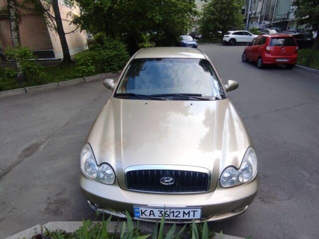 Хендай Соната 2004 в Киеве на Automoto.ua Желтый Хендай Соната, объемом двигателя 2 л и пробегом 285 тыс. км за 2682 $, фото 1 на Automoto.ua