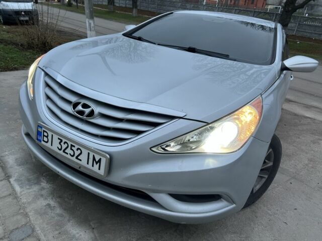 Серый Хендай Соната, объемом двигателя 2.4 л и пробегом 192 тыс. км за 6999 $, фото 1 на Automoto.ua
