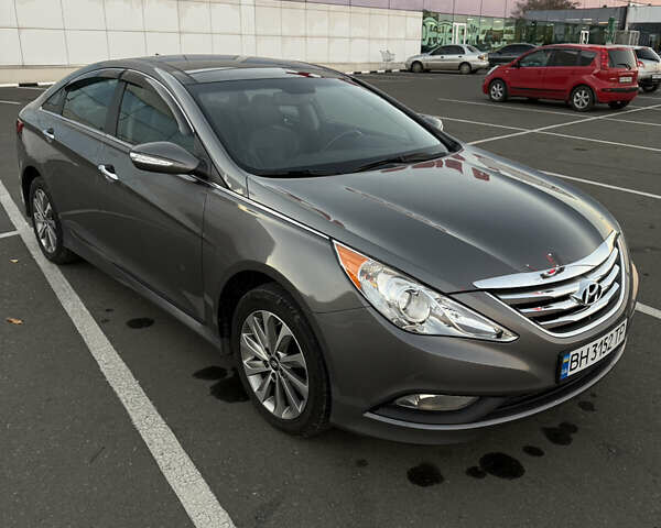 Серый Хендай Соната, объемом двигателя 2.4 л и пробегом 79 тыс. км за 12300 $, фото 1 на Automoto.ua