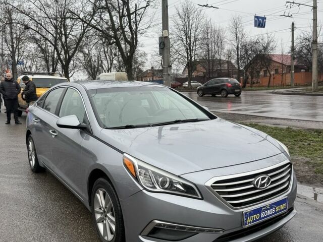 Сірий Хендай Соната, об'ємом двигуна 2.4 л та пробігом 160 тис. км за 9500 $, фото 1 на Automoto.ua
