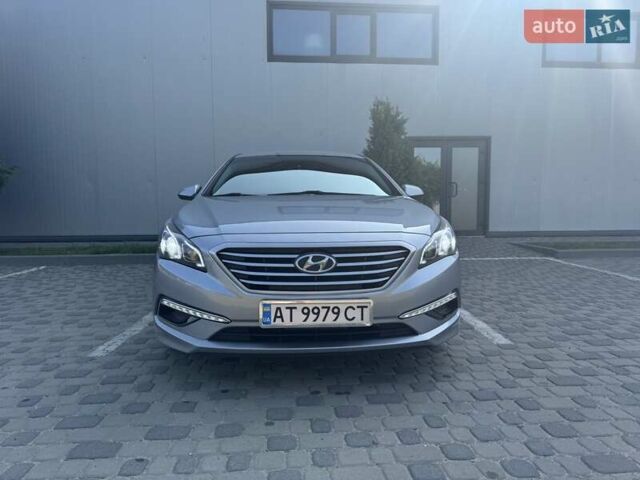 Серый Хендай Соната, объемом двигателя 2.36 л и пробегом 89 тыс. км за 14200 $, фото 1 на Automoto.ua