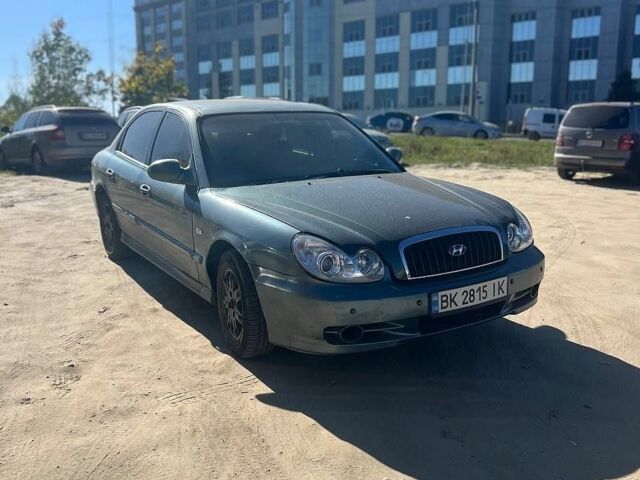 Синій Хендай Соната, об'ємом двигуна 2 л та пробігом 222 тис. км за 1300 $, фото 1 на Automoto.ua