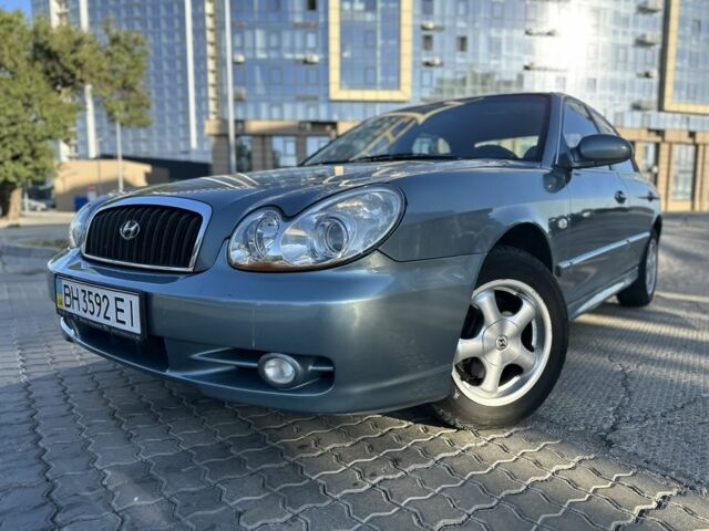 Синій Хендай Соната, об'ємом двигуна 2 л та пробігом 370 тис. км за 4485 $, фото 1 на Automoto.ua