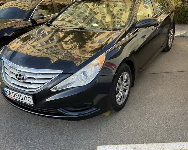 Синий Хендай Соната, объемом двигателя 2.36 л и пробегом 230 тыс. км за 7799 $, фото 1 на Automoto.ua