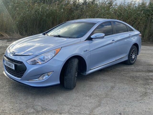 Синий Хендай Соната, объемом двигателя 2.4 л и пробегом 126 тыс. км за 9000 $, фото 1 на Automoto.ua