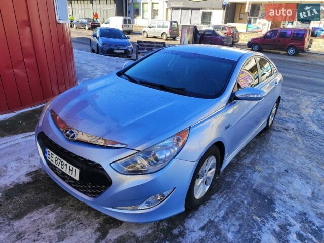 Синій Хендай Соната, об'ємом двигуна 2.4 л та пробігом 163 тис. км за 8500 $, фото 1 на Automoto.ua