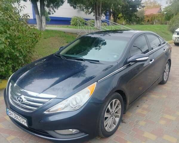 Синій Хендай Соната, об'ємом двигуна 2 л та пробігом 147 тис. км за 8700 $, фото 1 на Automoto.ua