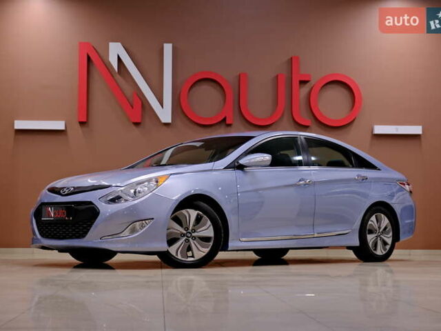 Синий Хендай Соната, объемом двигателя 2.4 л и пробегом 186 тыс. км за 8900 $, фото 1 на Automoto.ua