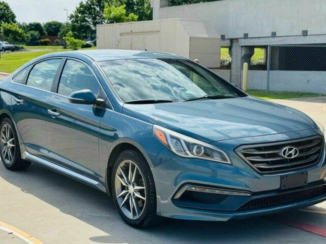 Синій Хендай Соната, об'ємом двигуна 2 л та пробігом 72 тис. км за 6500 $, фото 1 на Automoto.ua