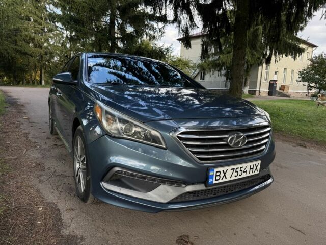 Синій Хендай Соната, об'ємом двигуна 2 л та пробігом 181 тис. км за 11000 $, фото 1 на Automoto.ua