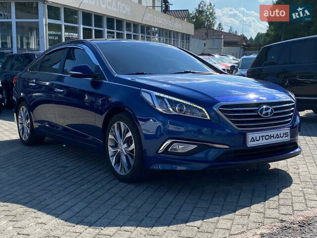 Синій Хендай Соната, об'ємом двигуна 1.7 л та пробігом 66 тис. км за 14900 $, фото 1 на Automoto.ua