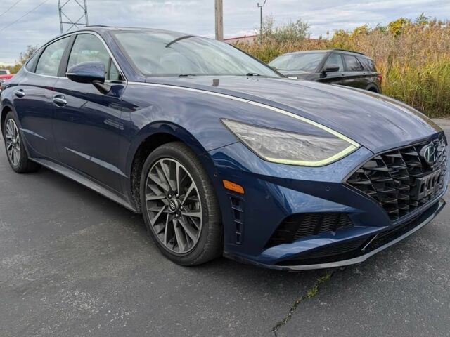 Синий Хендай Соната, объемом двигателя 1.6 л и пробегом 40 тыс. км за 3800 $, фото 1 на Automoto.ua