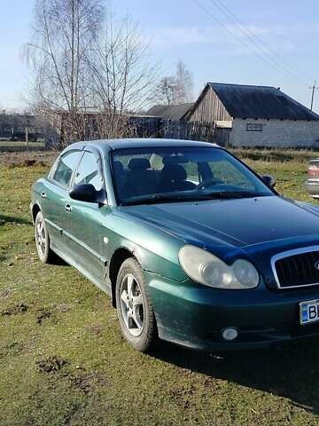 Зеленый Хендай Соната, объемом двигателя 2 л и пробегом 257 тыс. км за 3000 $, фото 1 на Automoto.ua