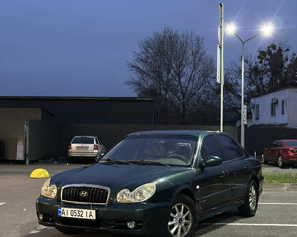 Зеленый Хендай Соната, объемом двигателя 2 л и пробегом 291 тыс. км за 2850 $, фото 1 на Automoto.ua