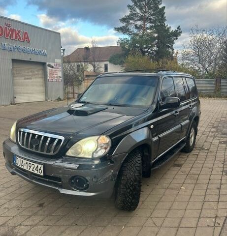 Черный Хендай Терракан, объемом двигателя 2.9 л и пробегом 3 тыс. км за 3500 $, фото 1 на Automoto.ua