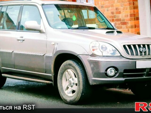 Серый Хендай Терракан, объемом двигателя 3 л и пробегом 170 тыс. км за 4000 $, фото 1 на Automoto.ua