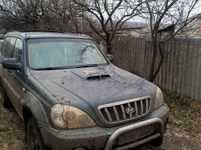 Синій Хендай Терракан, об'ємом двигуна 2.9 л та пробігом 160 тис. км за 3812 $, фото 1 на Automoto.ua