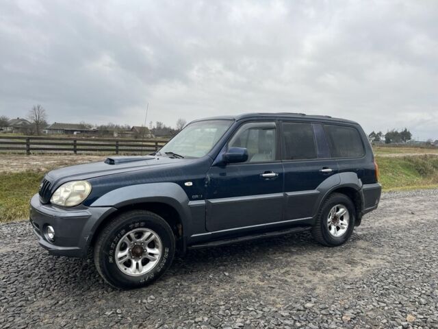 Синий Хендай Терракан, объемом двигателя 2.9 л и пробегом 330 тыс. км за 1800 $, фото 1 на Automoto.ua