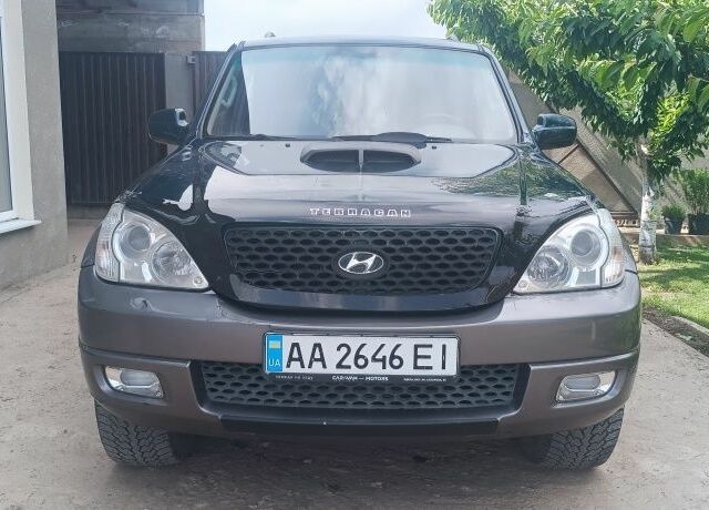 Зеленый Хендай Терракан, объемом двигателя 2.9 л и пробегом 334 тыс. км за 6750 $, фото 1 на Automoto.ua