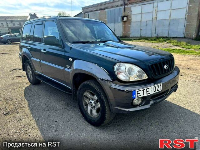 Хендай Терракан 2005 в Харькове на Automoto.ua Зеленый Хендай Терракан, объемом двигателя 2.9 л и пробегом 271 тыс. км за 3200 $, фото 1 на Automoto.ua