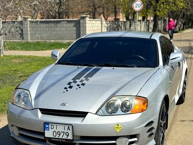 Сірий Хендай Тібурон, об'ємом двигуна 2.7 л та пробігом 164 тис. км за 3700 $, фото 1 на Automoto.ua