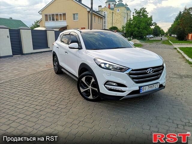 Білий Хендай Туксон, об'ємом двигуна 2.5 л та пробігом 86 тис. км за 20900 $, фото 1 на Automoto.ua