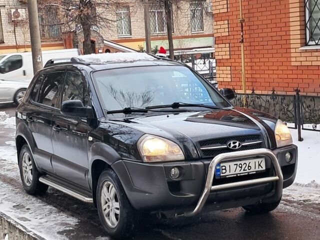 Чорний Хендай Туксон, об'ємом двигуна 2 л та пробігом 211 тис. км за 7250 $, фото 1 на Automoto.ua