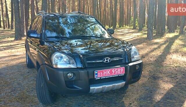 Хендай Туксон 2007 в Сумах на Automoto.ua Черный Хендай Туксон, объемом двигателя 1.98 л и пробегом 236 тыс. км за 7600 $, фото 1 на Automoto.ua