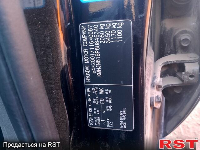 Черный Хендай Туксон, объемом двигателя 2 л и пробегом 183 тыс. км за 7900 $, фото 1 на Automoto.ua