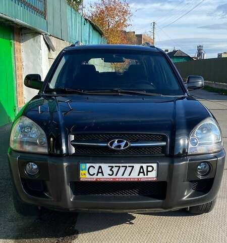 Хендай Туксон 2008 у Золотоноше на Automoto.ua Чорний Хендай Туксон, об'ємом двигуна 1.99 л та пробігом 149 тис. км за 9500 $, фото 1 на Automoto.ua