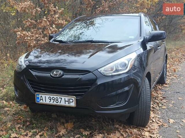Чорний Хендай Туксон, об'ємом двигуна 2 л та пробігом 109 тис. км за 14500 $, фото 1 на Automoto.ua