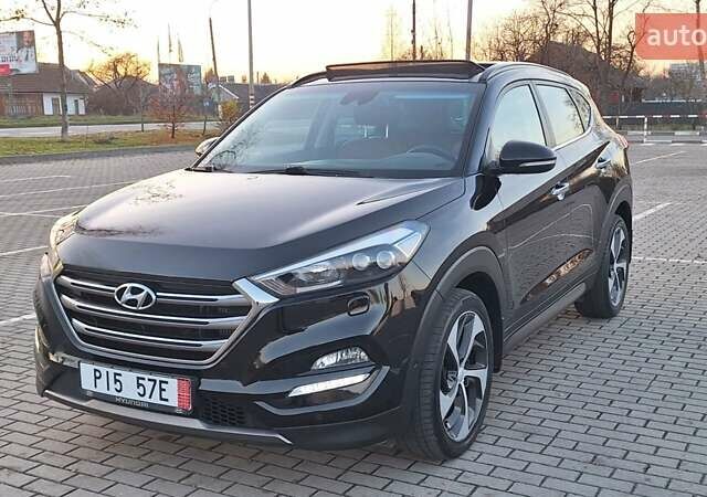 Чорний Хендай Туксон, об'ємом двигуна 2 л та пробігом 192 тис. км за 21000 $, фото 1 на Automoto.ua