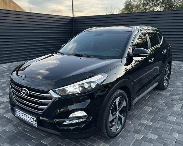 Чорний Хендай Туксон, об'ємом двигуна 2 л та пробігом 78 тис. км за 25200 $, фото 1 на Automoto.ua