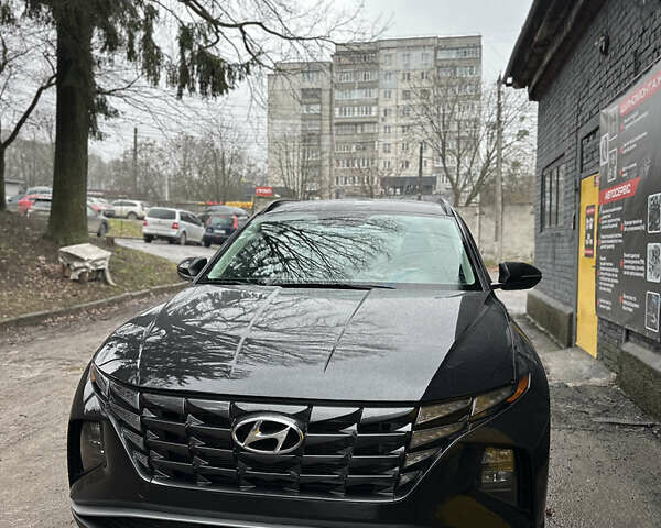 Черный Хендай Туксон, объемом двигателя 2.49 л и пробегом 73 тыс. км за 22300 $, фото 1 на Automoto.ua