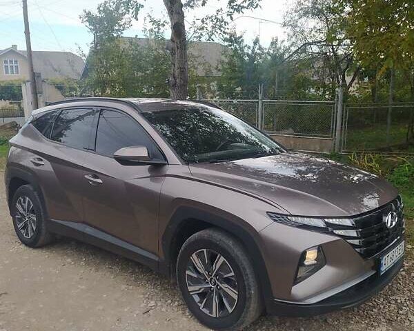 Хендай Туксон 2021 в Ивано-Франковске на Automoto.ua Коричневый Хендай Туксон, объемом двигателя 2 л и пробегом 41 тыс. км за 22900 $, фото 1 на Automoto.ua