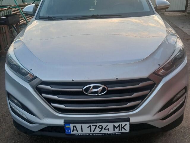 Хендай Туксон 2016 в Белой Церкве на Automoto.ua Серый Хендай Туксон, объемом двигателя 2 л и пробегом 110 тыс. км за 17400 $, фото 1 на Automoto.ua