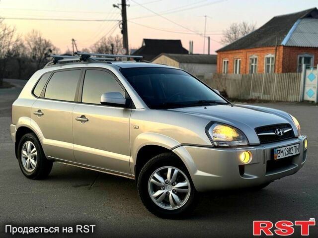 Серый Хендай Туксон, объемом двигателя 20 л и пробегом 162 тыс. км за 8450 $, фото 1 на Automoto.ua