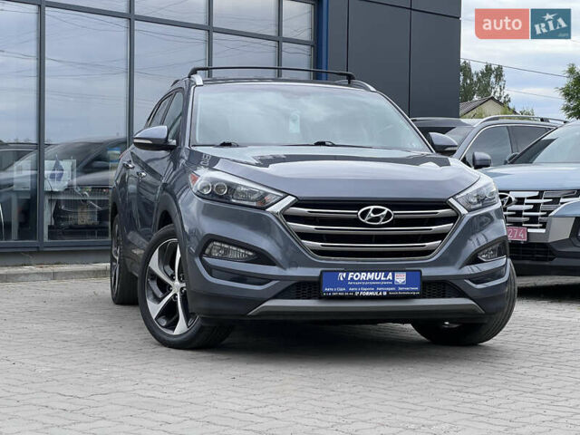 Серый Хендай Туксон, объемом двигателя 1.6 л и пробегом 188 тыс. км за 15990 $, фото 1 на Automoto.ua