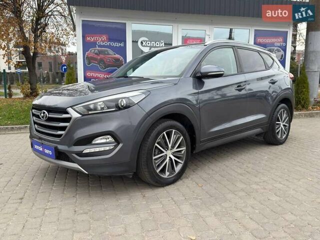 Хендай Туксон 2016 в Львове на Automoto.ua Серый Хендай Туксон, объемом двигателя 2 л и пробегом 192 тыс. км за 19100 $, фото 1 на Automoto.ua