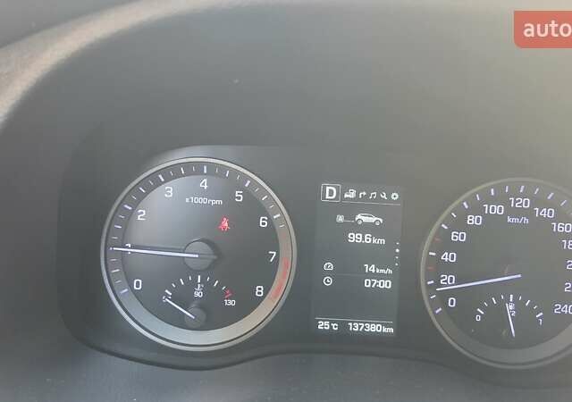 Серый Хендай Туксон, объемом двигателя 2 л и пробегом 137 тыс. км за 18900 $, фото 1 на Automoto.ua