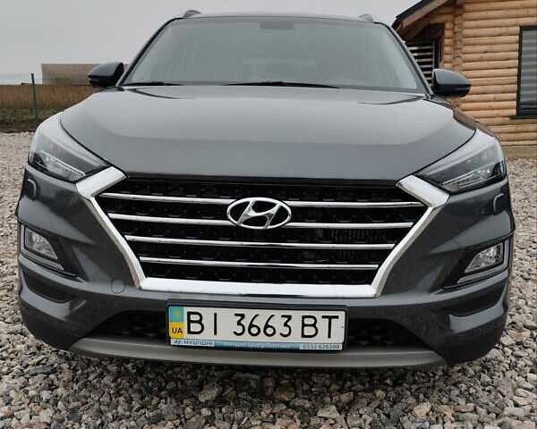 Сірий Хендай Туксон, об'ємом двигуна 2 л та пробігом 62 тис. км за 22800 $, фото 1 на Automoto.ua