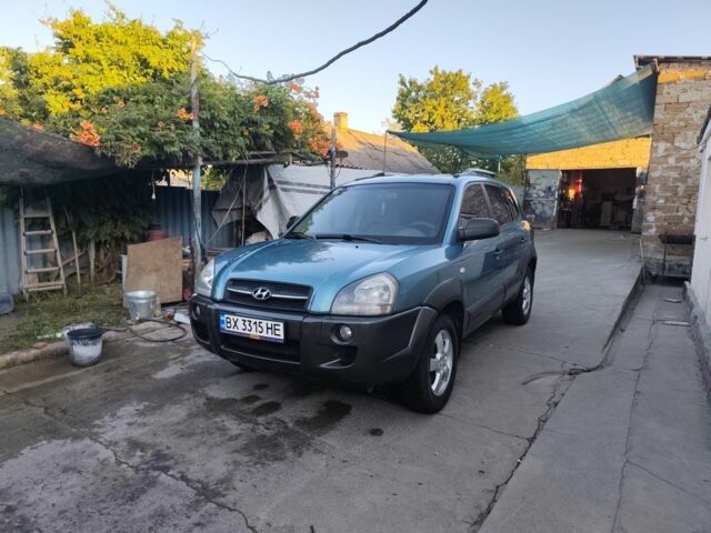 Синій Хендай Туксон, об'ємом двигуна 2 л та пробігом 380 тис. км за 6000 $, фото 1 на Automoto.ua